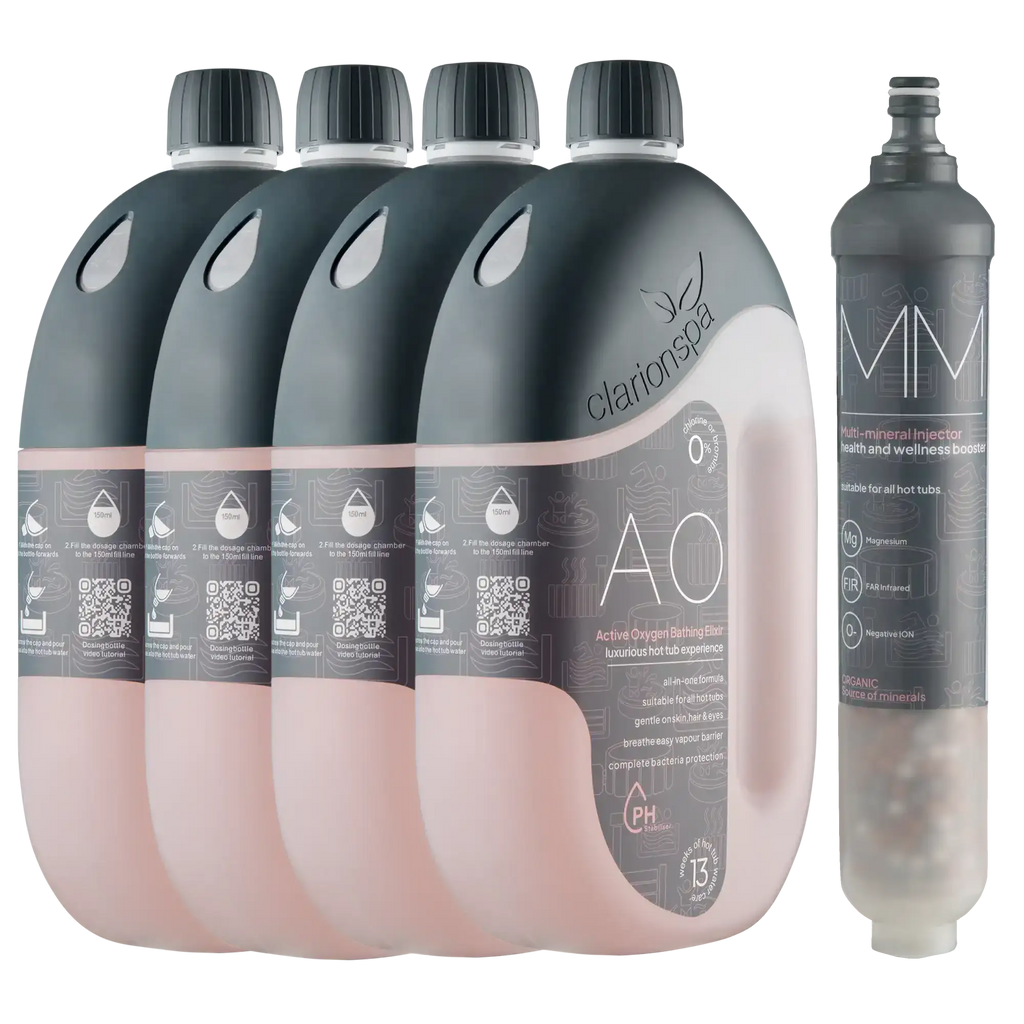Active Oxygen Bathing Elixir Subscription - Active Oxygen Hot Tub Treatment - No Chlorine Hot Tub Care